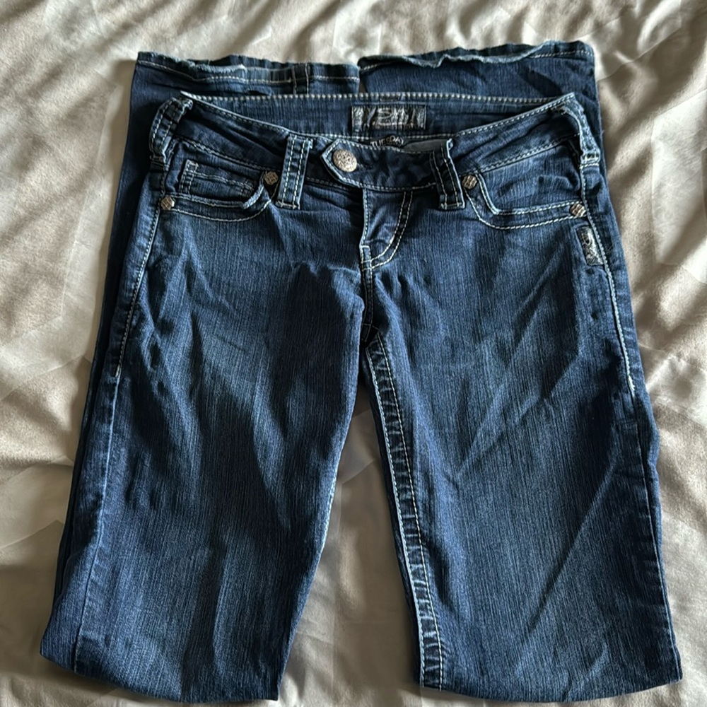 Silver jeans
